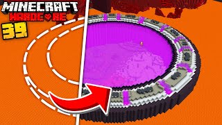 I Built The World's Largest NETHER PORTAL in Minecraft Hardcore