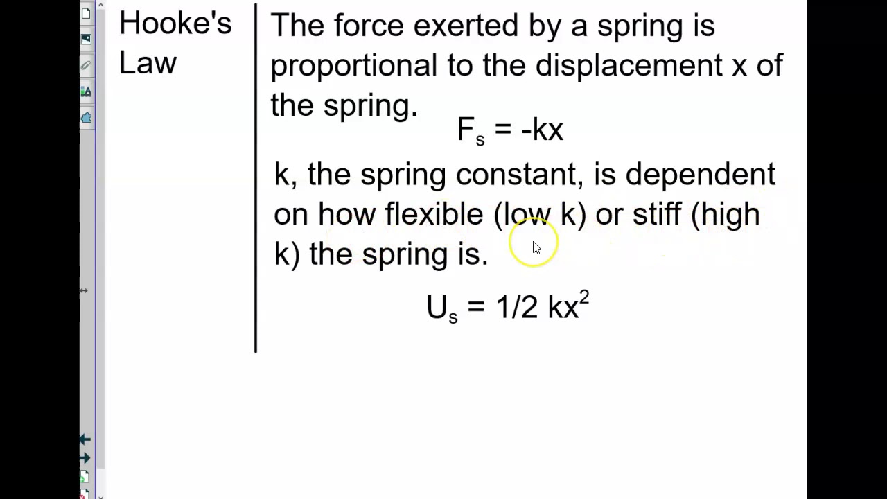 AP Physics Energy And Work - YouTube