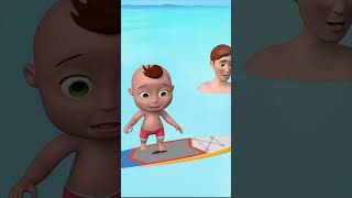 Jumping into deep blue sea! #cartoonshorts #shorts #kidsvideo #kidssong #nurseryrhymes