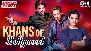 Khan's Of Bollywood | Shah Rukh Khan, Salman Khan, Aamir Khan | 90's Romantic Songs | Video Jukebox