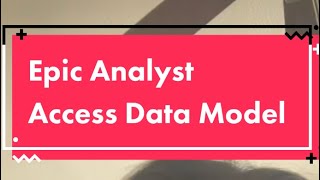 Epic Analyst Certification - How I am Studying For The Test