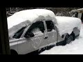 removing snow with bass