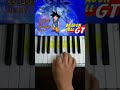 mi corazón encantado dragón ball gt piano tutorial easy piano fácil con números