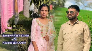 LIVE || RECEPTION || SHUBHPREET SINGH \u0026 KIRANVEER KAUR || 23-10-2024