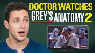 Real Doctor Reacts to GREY'S ANATOMY #2 | 