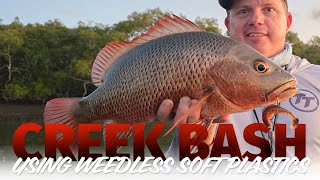 How to Rig & Fish Weedless Soft Plastics for Mangrove Jack, Flathead, Bream Fishing & More!