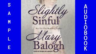Slightly Sinful Romance Mary Balogh Audiobook Sample  ISBN9781515976738