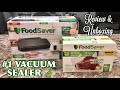 FoodSaver Vacuum Sealing System Review UNBOXING | Moist Dry Sealing Problem Fix