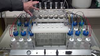 Semi Automated Solid Phase Extraction for the Analysis of PFAs/PFOs in Drinking Water & Wastewater