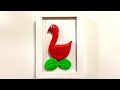 ❤️ Clay with me- how to make a easy duck Mural / model craft tutorial easy