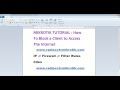 MIKROTIK TUTORIAL  : How To Block a Client to Access The Internet