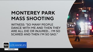 KCAL News Exclusive: Witness recounts disturbing scenes at Monterey Park mass shooting