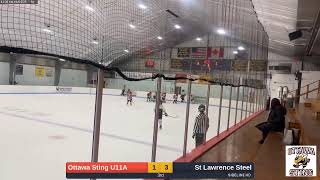 Ottawa Sting U11A @ St Lawrence Steel (2025.01.04)