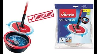 Unboxing Vileda Spin & clean