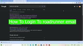 How To Login To Roadrunner Email (2026) | Spectrum Login (Step By Step)