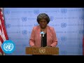 United States on Syria - Security Council Media Stakeout (20 June 2022) | United Nations