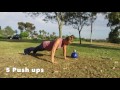 outdoor kettlebell workout