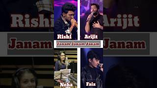 Janam Janam Song By Rishi, Arijit Singh, Neha Kakkar And Mohammad Faiz, Who is best? #shorts #viral