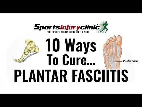 What is the fastest way to cure plantar fasciitis?