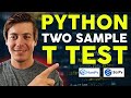 Independent Two-Sample T-Test (Same Variance) in Python: A Step-by-Step Guide