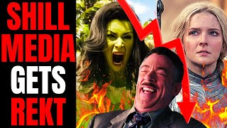 Shill Media FURIOUS That Fans Hate She-Hulk And Rings Of Power | Get DESTROYED With Pathetic Ratings