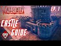 Valheim | How to Build a Castle | Ep. 1 | Guide | Tips and Tricks | Base Ideas