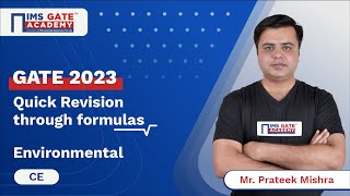 Environmental for GATE | Quick Revision through Formulas by Prateek Mishra Sir