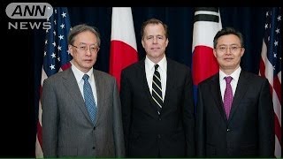 日米韓連携して北朝鮮に自制促す　ミサイル・核問題(14/04/08)