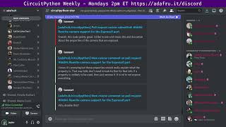 CircuitPython Weekly Meeting for August 8, 2022 @circuitpython #circuitpython #adafruit