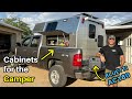 Cabinets for the DIY Truck Camper - BLUETTI AC180  ( PART 5 )