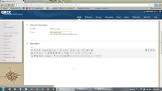 Blackboard Basics - "Add Web Link"