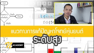 แนวทางการแก้ปัญหาโจทย์หุ่นยนต์ ระดับสูง