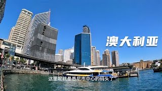 环球旅行1336天：悉尼码头坐船体验，告诉大家如何吃鱼薯味道更好。#鞋底骑车环球旅行 #澳大利亚 #澳洲 #悉尼 #旅行