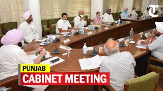 CHANDIGARH: Finance minister Manpreet Singh Badal’s briefing on Punjab cabinet meeting