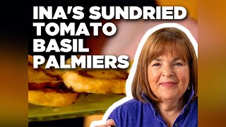 Ina Garten's Sundried Tomato Basil Palmiers | Barefoot Contessa | Food Network