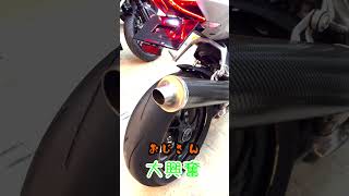 バイクに大興奮！！！＃shorts#DUCATI #パニガーレ#Panigale#試乗