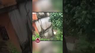 തകര്‍ന്ന് തരിപ്പണമായി കൂറ്റന്‍ കെട്ടിടം, സംഭവം കാസര്‍ഗോഡ് സുങ്കതക്കട്ടയില്‍ | Kerala Rains