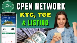 #cPen Network : Tout savoir sur le #KYC, le #TGE et le Listing de $PEN