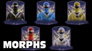 Alien Rangers - All Ranger Morphs | Power Rangers Official