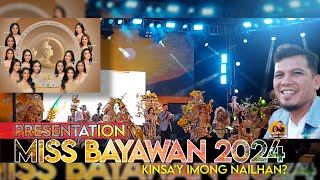 MISS BAYAWAN 2024 | PRESENTATION OF CANDIDATES