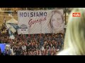 Giorgia Meloni: “La sinistra ha perso la testa, è rabbiosa, violenta ed estremista