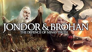 BFME2: Edain Mod Custom - The Defence of Jondor \u0026 Brohan!!