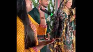 Singer Sneha Shankar performs at Gauhar Khan and Zaid Darbar's wedding reception