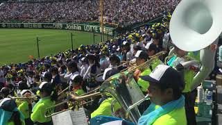 【2019夏甲子園】鳴門高校応援♫吹奏楽！！仙台育英高校戦！