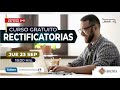 CURSO RECTIFICATORIAS