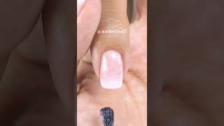 Amazing Gel Baby Boomer Nails using Acrylic Powder #shorts