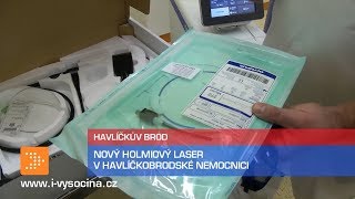 Nový holmiový laser v havlíčkobrodské nemocnici