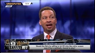 UNDISPUTED | Chris Broussard ANALYSIS: Nets' primary target was Kyrie, not Kevin