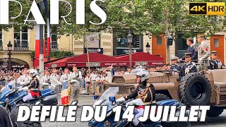 🇫🇷[PARIS 4K] "LE DÉFILÉ DU 14/JUILLE 2023" (4K 60 FPS VERSION)  14/JULY/2023