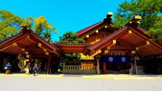 Atsuta Jingu Shrine, Nagoya, Japan GoPro 1080p